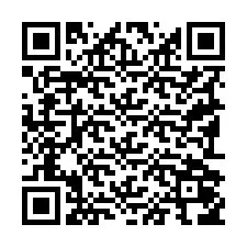 QR-koodi puhelinnumerolle +19192056328