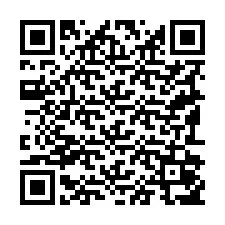 Kod QR dla numeru telefonu +19192057054