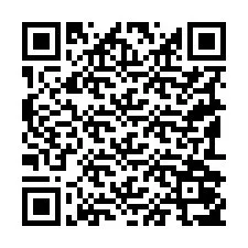 Codice QR per il numero di telefono +19192057354