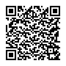 Código QR para número de teléfono +19192151674