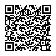 QR Code pour le numéro de téléphone +19192160876