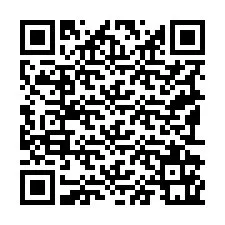 QR код за телефонен номер +19192161594