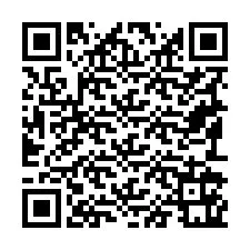 QR kód a telefonszámhoz +19192161807