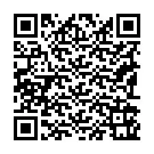 QR-Code für Telefonnummer +19192161825