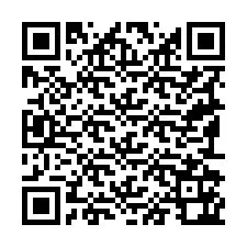 Código QR para número de telefone +19192162184