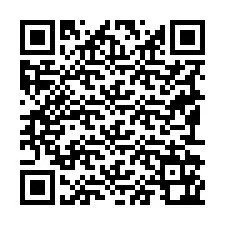 Código QR para número de telefone +19192162482