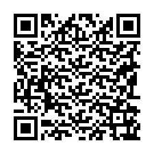 Codice QR per il numero di telefono +19192167172