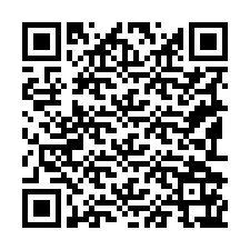 Codice QR per il numero di telefono +19192167331