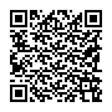 Codice QR per il numero di telefono +19192168433