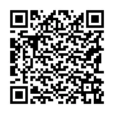 QR код за телефонен номер +19192169125