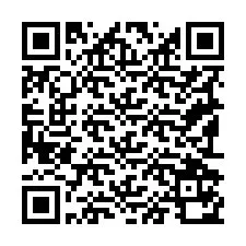 QR Code สำหรับหมายเลขโทรศัพท์ +19192170791