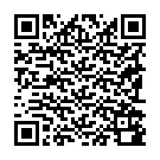 Kod QR dla numeru telefonu +19192180992