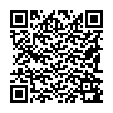 QR код за телефонен номер +19192181637