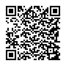 QR-koodi puhelinnumerolle +19192183236