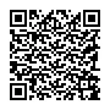 Código QR para número de telefone +19192185918