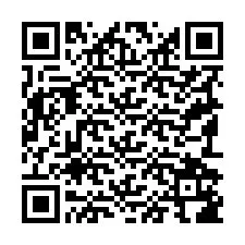 Codice QR per il numero di telefono +19192186700