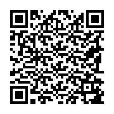 QR Code pour le numéro de téléphone +19192187193