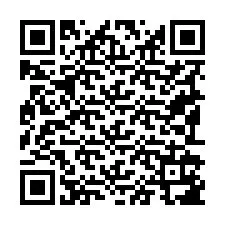 Kode QR untuk nomor Telepon +19192187833