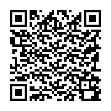 QR Code pour le numéro de téléphone +19192190114