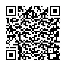 QR-koodi puhelinnumerolle +19192192156