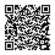 Código QR para número de teléfono +19192192931