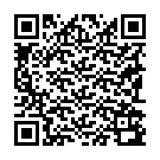 Código QR para número de teléfono +19192192932