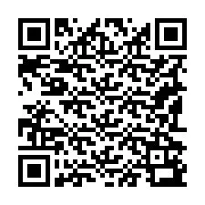 QR-koodi puhelinnumerolle +19192193275