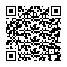 QR Code pour le numéro de téléphone +19192194668