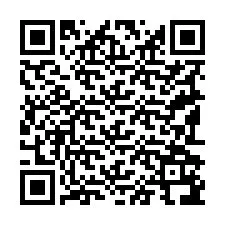 Código QR para número de teléfono +19192196370