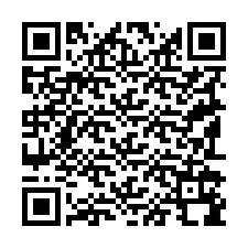 Código QR para número de telefone +19192198870