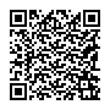 电话号码二维码 +19192261565