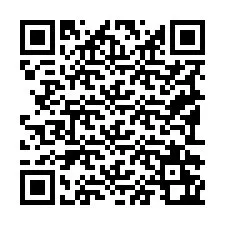 QR-kood telefoninumbri jaoks +19192262529