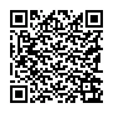 QR Code pour le numéro de téléphone +19192263994