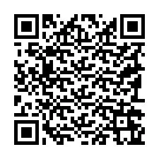 Kode QR untuk nomor Telepon +19192265818