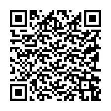 QR Code for Phone number +19192269098