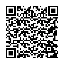 QR kód a telefonszámhoz +19192283603