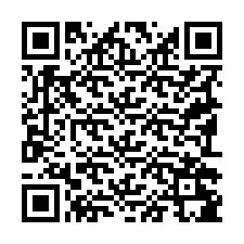 Codice QR per il numero di telefono +19192285928