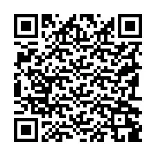 Codice QR per il numero di telefono +19192289358