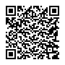 QR-код для номера телефона +19192306687