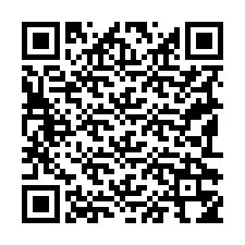 Código QR para número de teléfono +19192354230