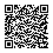 QR-code voor telefoonnummer +19192371294