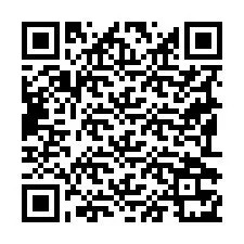 QR-koodi puhelinnumerolle +19192371326