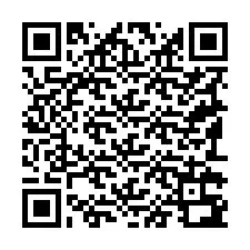 QR-code voor telefoonnummer +19192392814