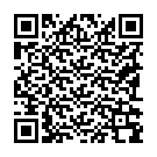 Código QR para número de teléfono +19192398029