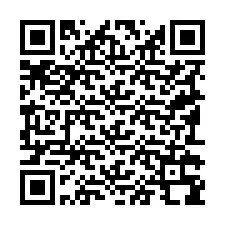 QR-koodi puhelinnumerolle +19192398858