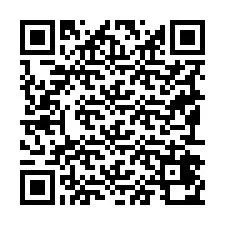 QR-код для номера телефона +19192470882