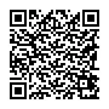 QR kód a telefonszámhoz +19192471466