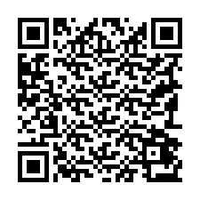 QR-koodi puhelinnumerolle +19192473304