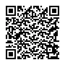 Código QR para número de telefone +19192473460