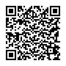 Kod QR dla numeru telefonu +19192474020